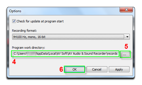 default avrecorder default avrecorder
