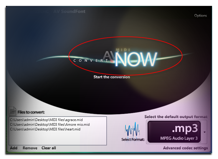 Fig 4: AV-MIDI-Converter-Convert