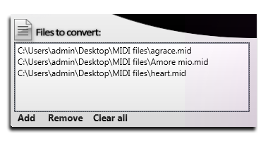 Fig 2: AV-MIDI-Converter-files