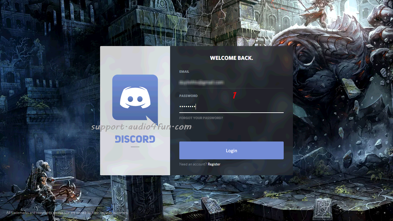 discord login app