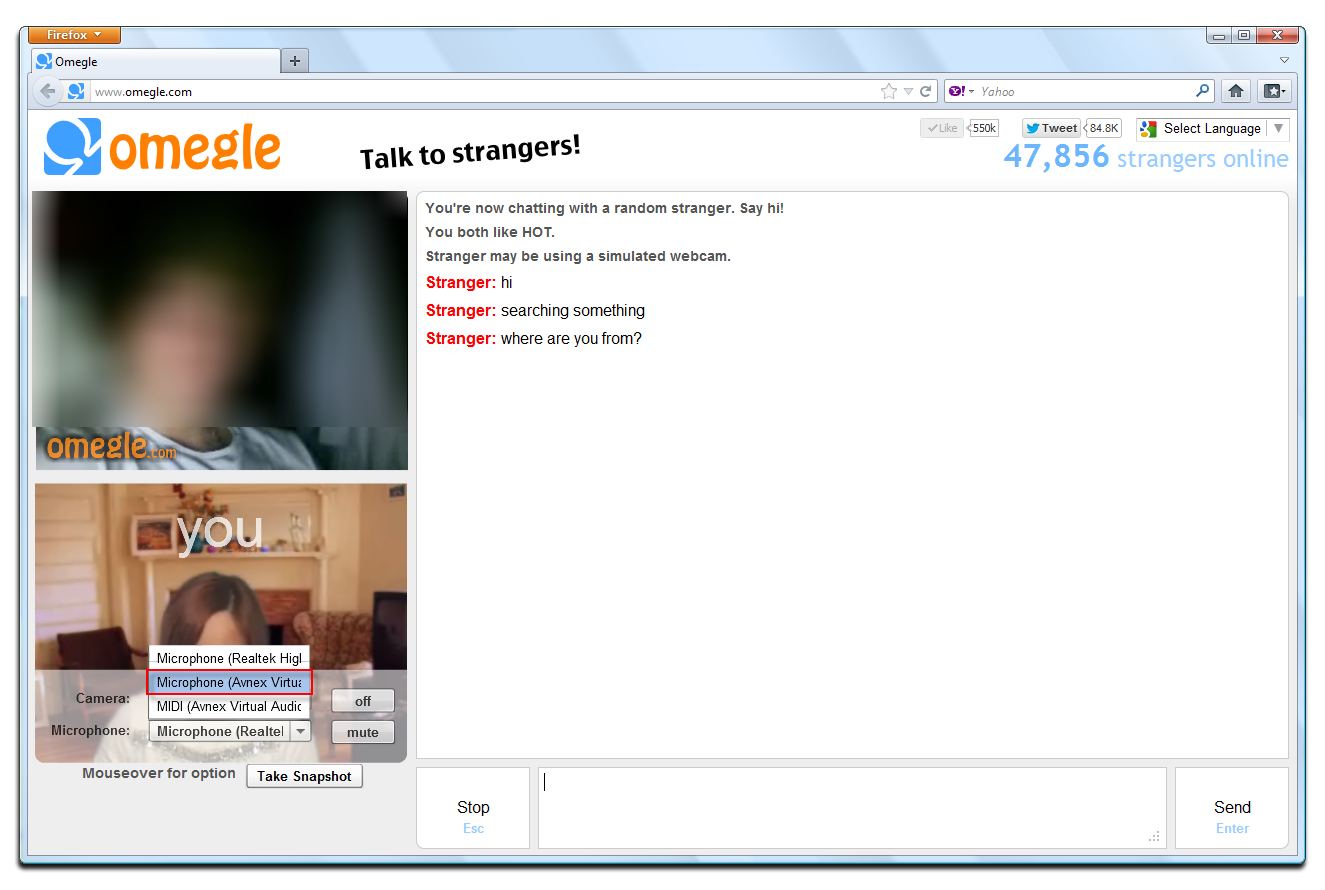 Omegle Ru