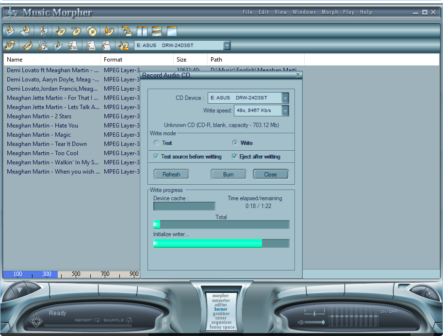 Make an MP3 CD 7
