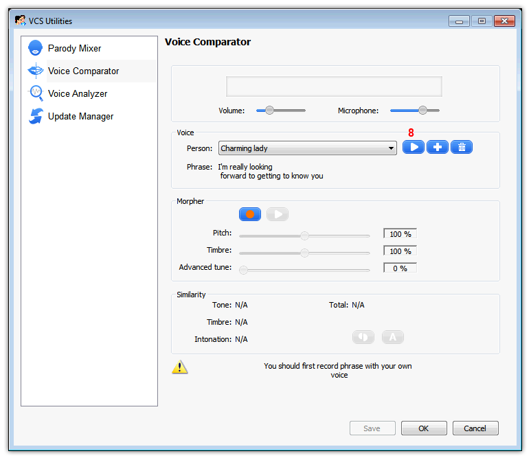 Play the sample file