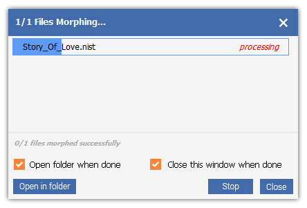 File Morphing
