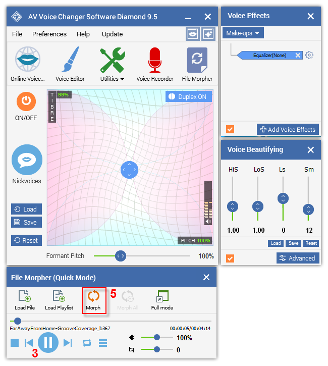 Real time ai voice changer