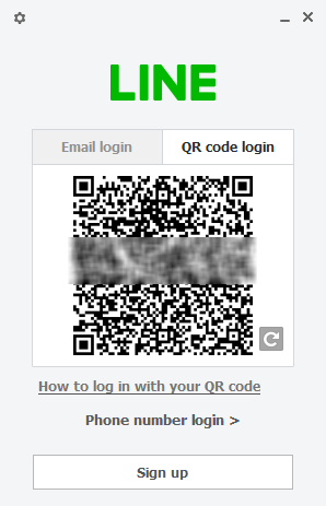 LINE QR Login