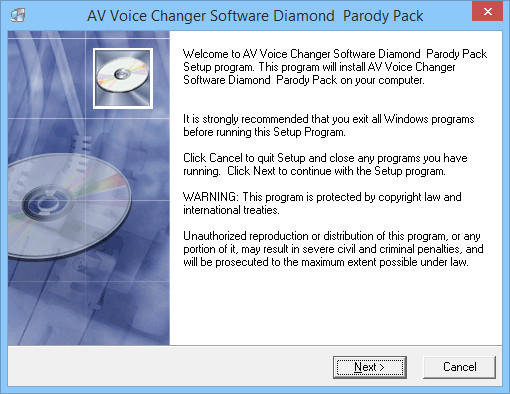 Install parody voices