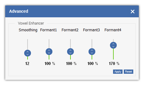 Vowel Enhancer