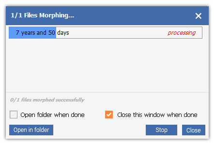 File Morphing