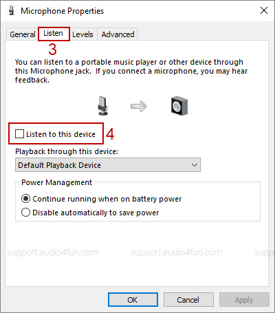 Microphone Properties