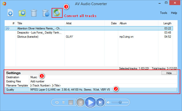 Output Settings