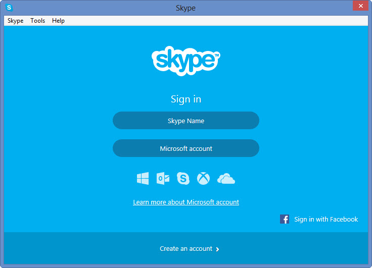 Skype - Sign in