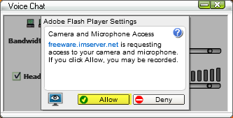 Instan-t Messenger - Flash Settings