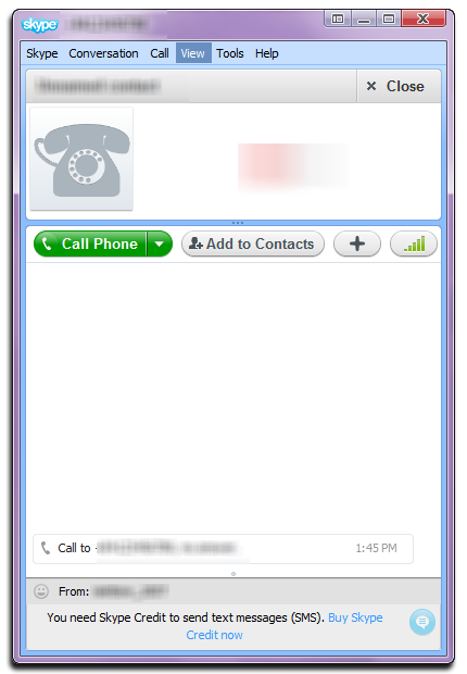 Fig 3: VOIP-Skype
