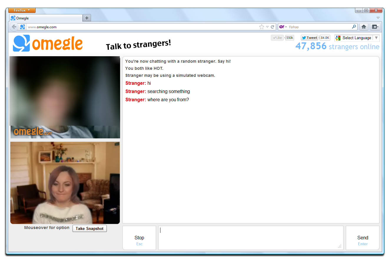 How To Use Webcam On Omegle